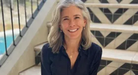 Woman smiling