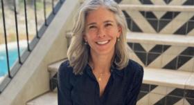Woman smiling