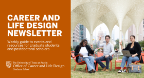 career and life design newsletter header