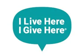 I live here I give here logo