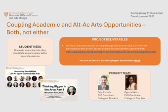 Coupling Academic and Alt-AC Arts Opportunities