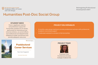 Humanities Post-Doc Social Group