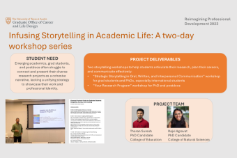 Infusing Storytelling in Academic life
