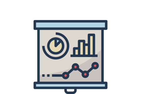 graphic icon of data