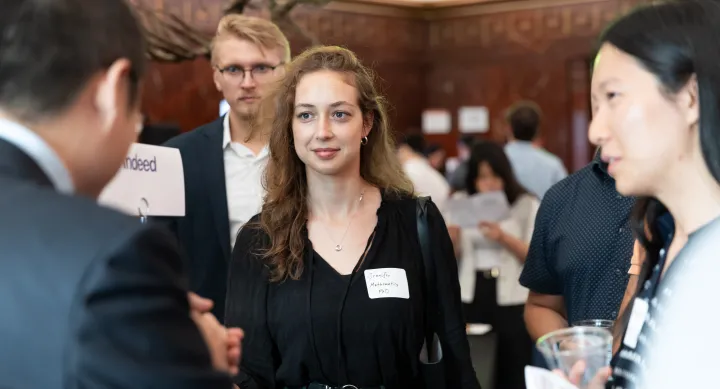 students networking