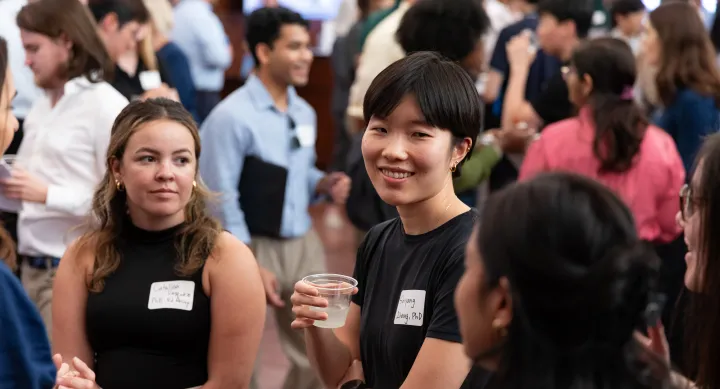 students networking