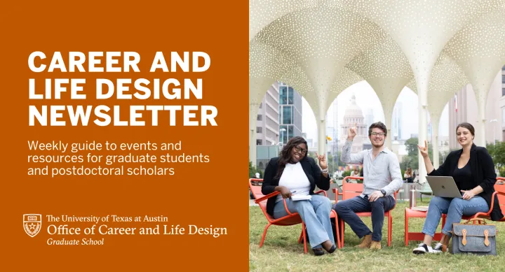 career and life design newsletter header