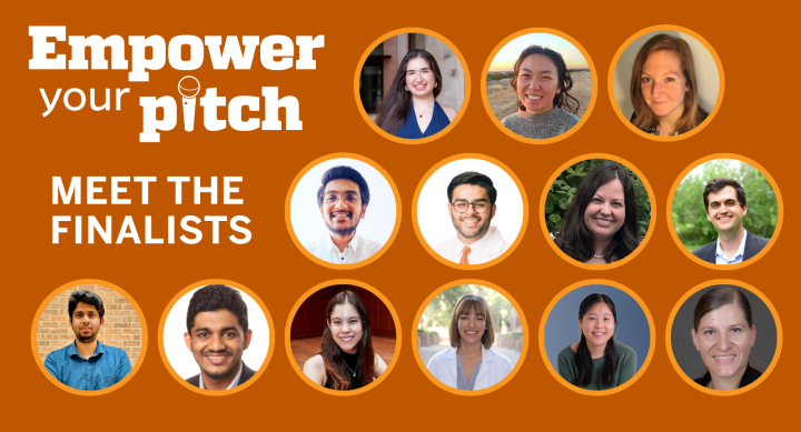 Empower Your Pitch meet the finalists graphic