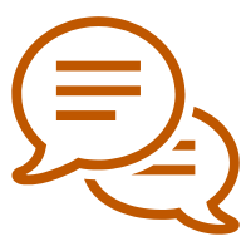 spoken communication icon